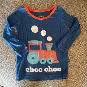 COPY - Kickee Pants long sleeve, Choo choo